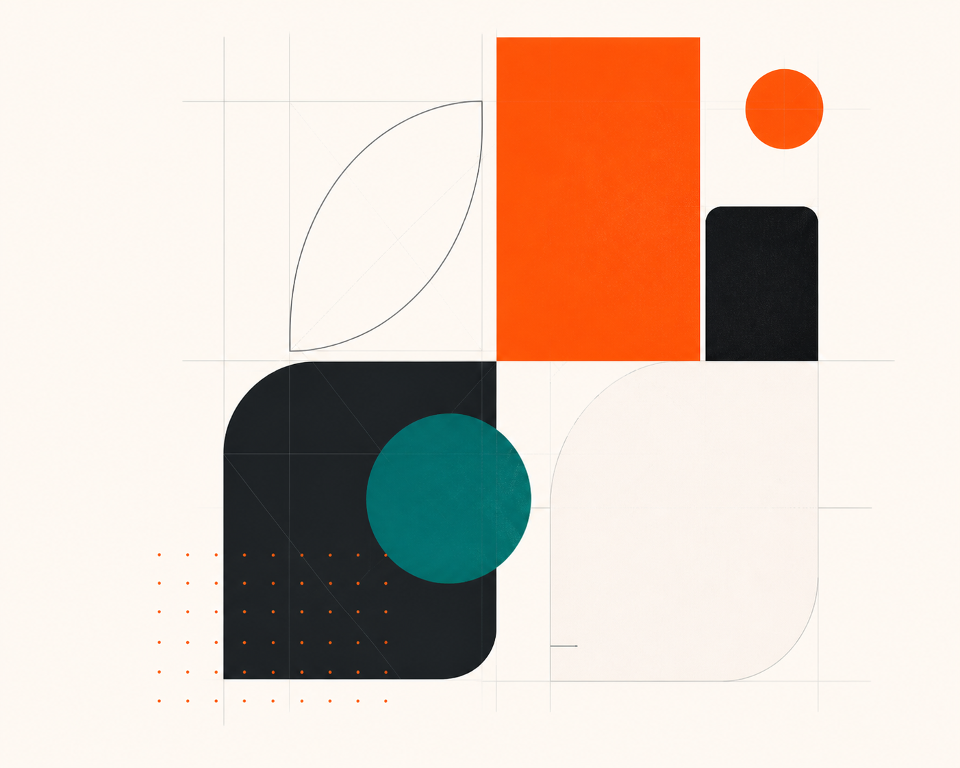Abstrakte geometrische behnmedia Illustration